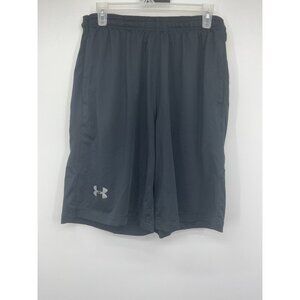 Under Armour Mens Loose Fit Black Athletic Shorts Size L